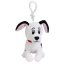 Disney 101 Kiskutya Fluffy 3D plüss figura akasztóval 13 cm