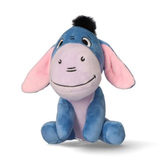   Disney Micimackó Eeyore 3D plüss figura akasztóval, táskadísz 13 cm
