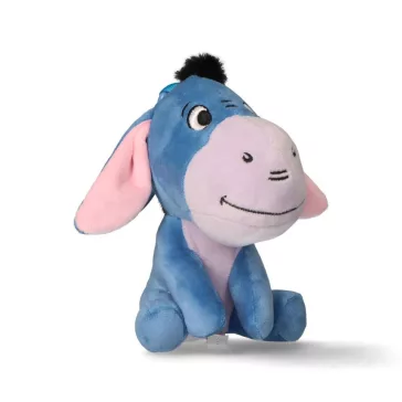   Disney Micimackó Eeyore 3D plüss figura akasztóval, táskadísz 13 cm