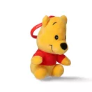 Disney Micimackó Yellow 3D plüss figura akasztóval, táskadísz 13 cm