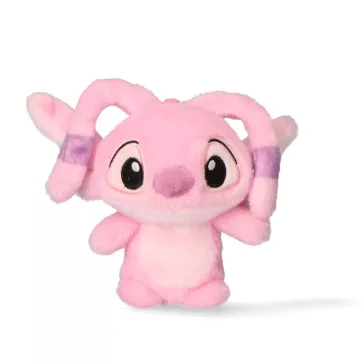   Disney Lilo és Stitch, A csillagkutya Pink 3D plüss figura akasztóval, táskadísz 12 cm