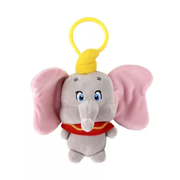   Disney Dumbo Grey 3D plüss figura akasztóval, táskadísz 13 cm