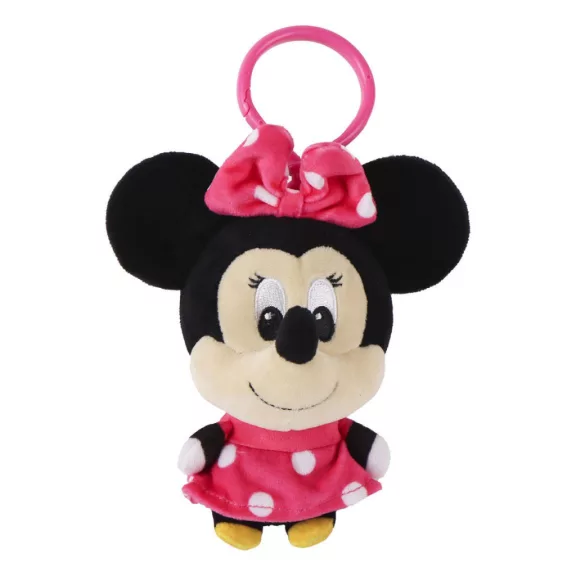 Disney Minnie Smile 3D plüss figura akasztóval, táskadísz 13 cm Disney Minnie Smile 3D plüss figura akasztóval, táskadísz 13 cm