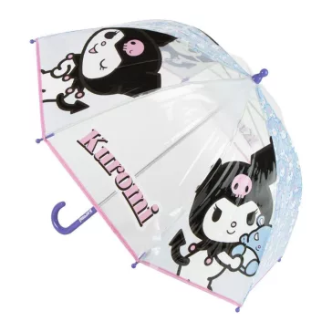 Hello Kitty Kuromi gyerek átlátszó esernyő Ø71 cm