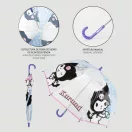 Hello Kitty Kuromi gyerek átlátszó esernyő Ø71 cm