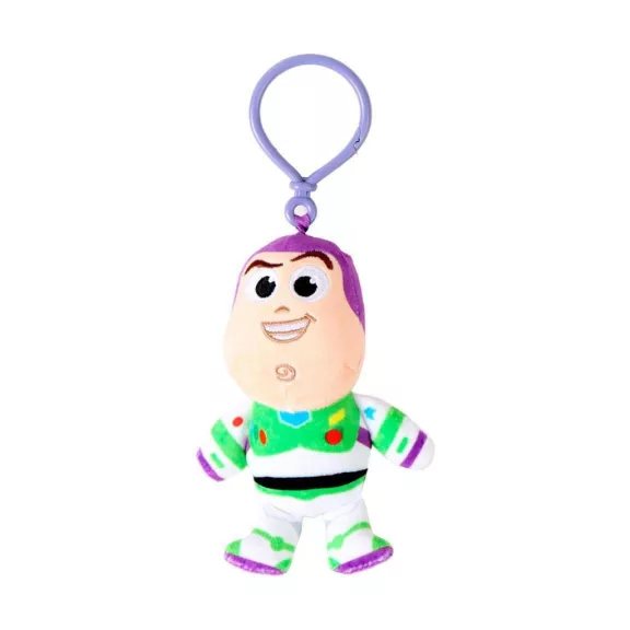 Disney Játékháború Buzz Lightyear 3D plüss figura akasztóval, táskadísz 13 cm Disney Játékháború Buzz Lightyear 3D plüss figura akasztóval, táskadísz 13 cm