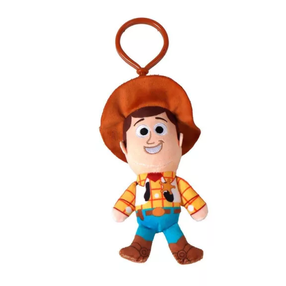 Disney Játékháború Woody3D plüss figura akasztóval, táskadísz 13 cm Disney Játékháború Woody3D plüss figura akasztóval, táskadísz 13 cm