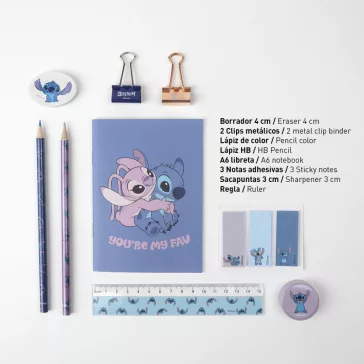   Disney Lilo és Stitch, A csillagkutya My Fav írószer szett 12 db-os