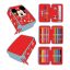 Disney Mickey Red Magic tolltartó töltött 3 emeletes