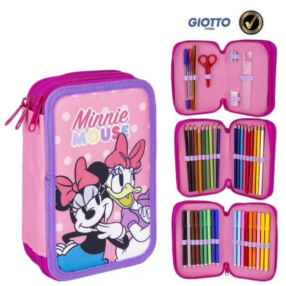 Disney Minnie Daisy tolltartó töltött 3 emeletes Giotto Disney Minnie Daisy tolltartó töltött 3 emeletes Giotto