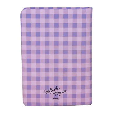 Disney Minnie Purple 3D notesz, vonalas jegyzetfüzet