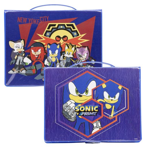 Sonic a sündisznó Prime írószer szett aktatáskában