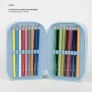 Bluey Striped tolltartó töltött 3 emeletes Giotto Bluey Striped tolltartó töltött 3 emeletes Giotto