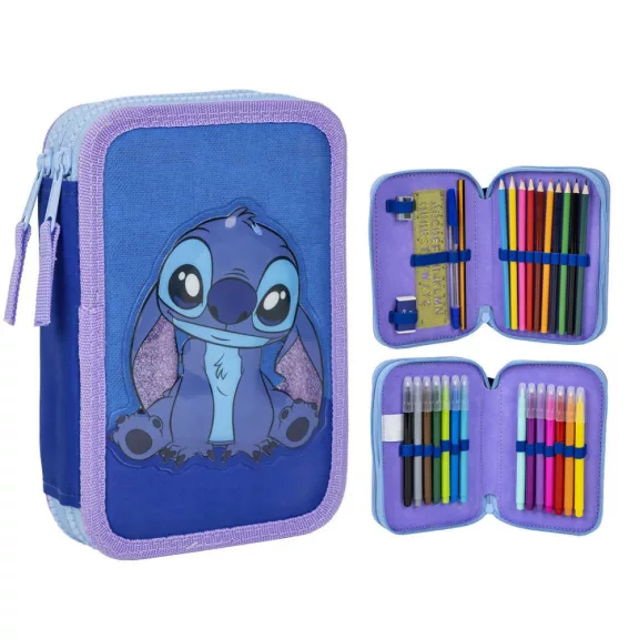 Disney Lilo és Stitch, A csillagkutya Cuteness tolltartó töltött 2 emeletes Disney Lilo és Stitch, A csillagkutya Cuteness tolltartó töltött 2 emeletes
