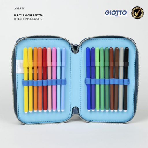 Sonic a sündisznó Prime Green tolltartó töltött 3 emeletes