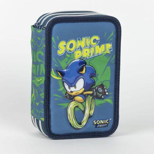 Sonic a sündisznó Prime Green tolltartó töltött 3 emeletes