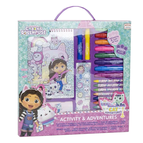Gabi babaháza Cat Adventures Holo írószer szett Gabi babaháza Cat Adventures Holo írószer szett