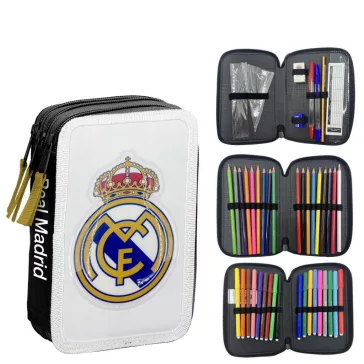 Real Madrid White tolltartó töltött 3 emeletes