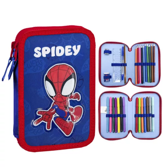 Pókember Spidey tolltartó töltött 2 emeletes Pókember Spidey tolltartó töltött 2 emeletes