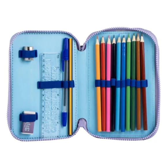 Disney Lilo és Stitch, A csillagkutya Scrump tolltartó töltött 2 emeletes