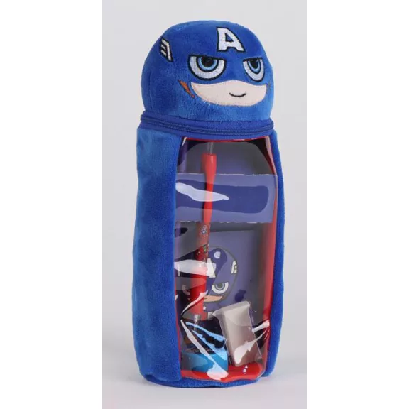Bosszúállók Captain America plüss töltött tolltartó Bosszúállók Captain America plüss töltött tolltartó