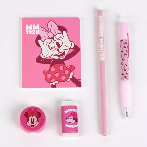 Disney Minnie Wink Pink plüss töltött tolltartó