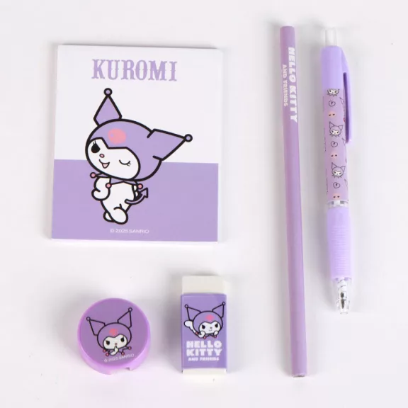 Hello Kitty Kuromi plüss töltött tolltartó