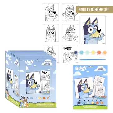 Bluey To Wave számos kifestő szett