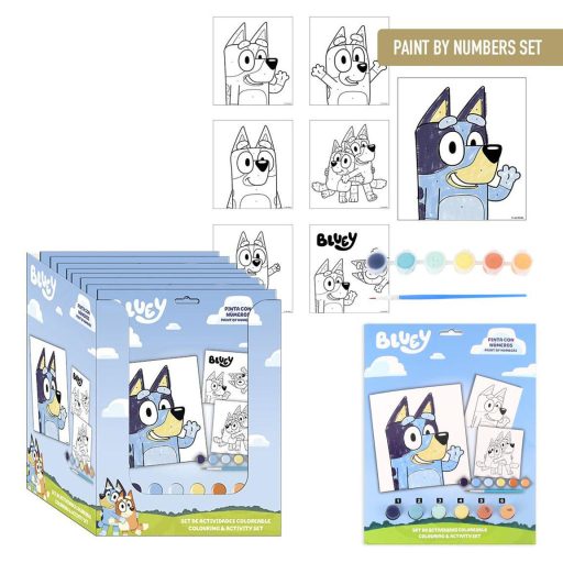 Bluey To Wave számos kifestő szett