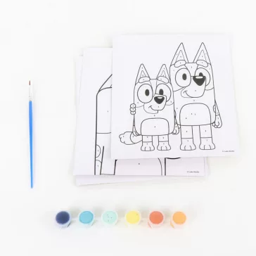 Bluey To Wave számos kifestő szett