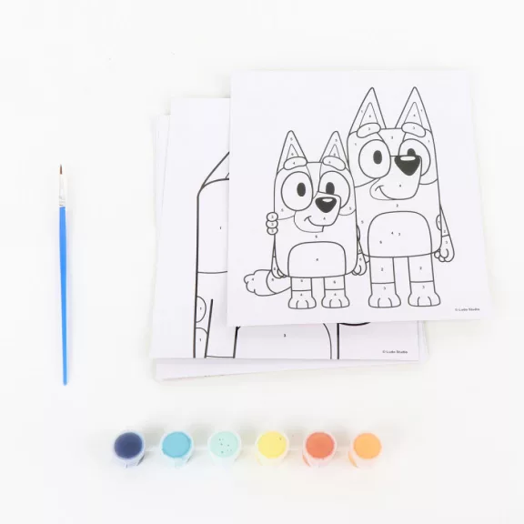 Bluey To Wave számos kifestő szett