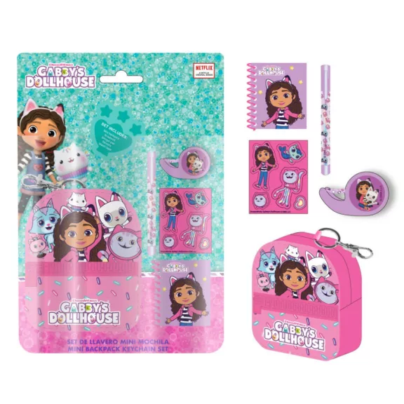 Gabi babaháza Team mini táska kulcstartó szett Gabi babaháza Team mini táska kulcstartó szett