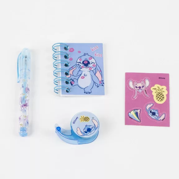 Disney Lilo és Stitch, A csillagkutya Ananas mini táska kulcstartó szett