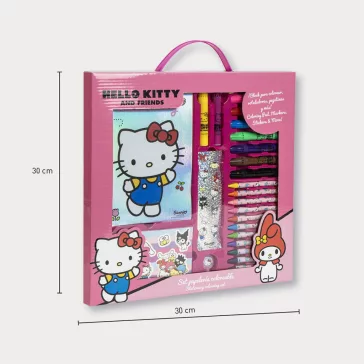 Hello Kitty Friends Holo írószer szett
