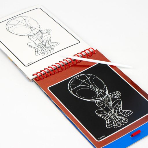 Pókember Go Spidey scratch képkarcoló és színező szett