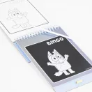 Bluey Bingo scratch képkarcoló és színező szett