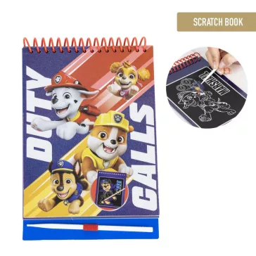   Mancs Őrjárat Duty Calls scratch képkarcoló és színező szett