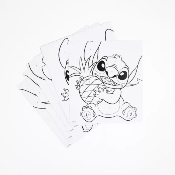 Disney Lilo és Stitch, A csillagkutya Alien számos kifestő szett