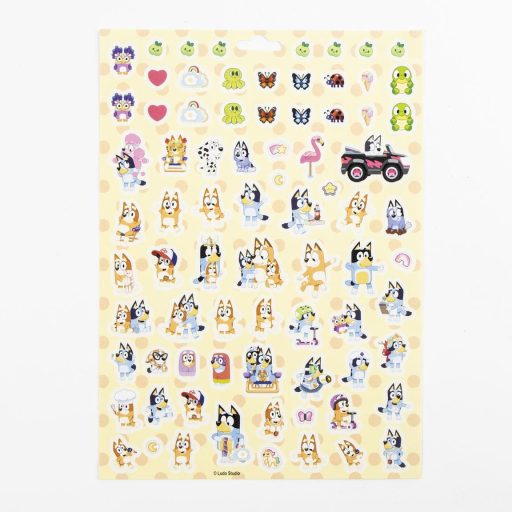 Bluey Summer matrica szett 300 db-os