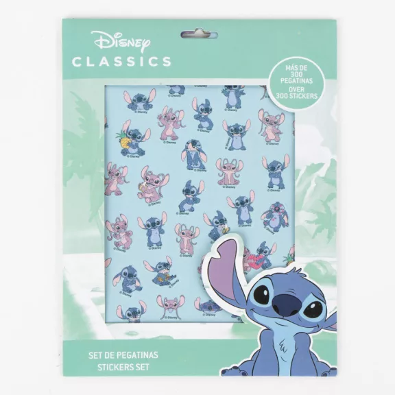 Disney Lilo és Stitch, A csillagkutya Alien matrica szett 300 db-os Disney Lilo és Stitch, A csillagkutya Alien matrica szett 300 db-os