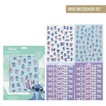   Disney Lilo és Stitch, A csillagkutya Alien matrica szett 300 db-os