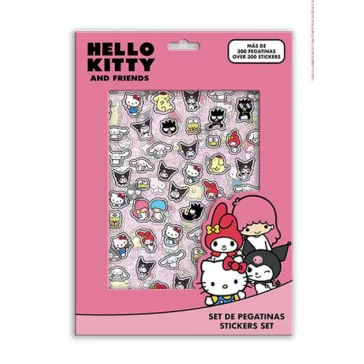 Hello Kitty Friends matrica szett 300 db-os