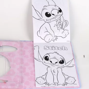   Disney Lilo és Stitch, A csillagkutya Banana színezhető füzet szett sablonnal