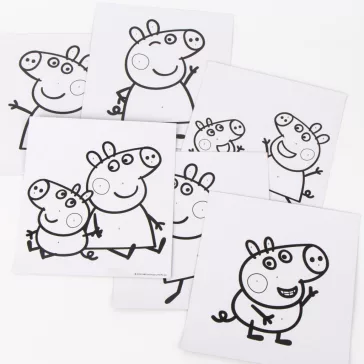 Peppa malac Fun számos kifestő szett
