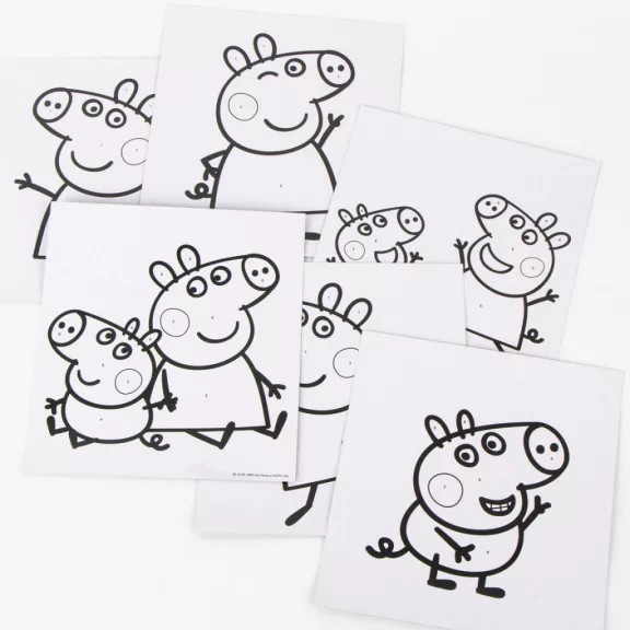 Peppa malac Fun számos kifestő szett