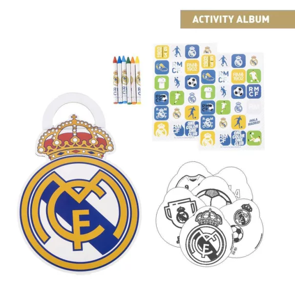 Real Madrod Crown színező, activity szett Real Madrod Crown színező, activity szett