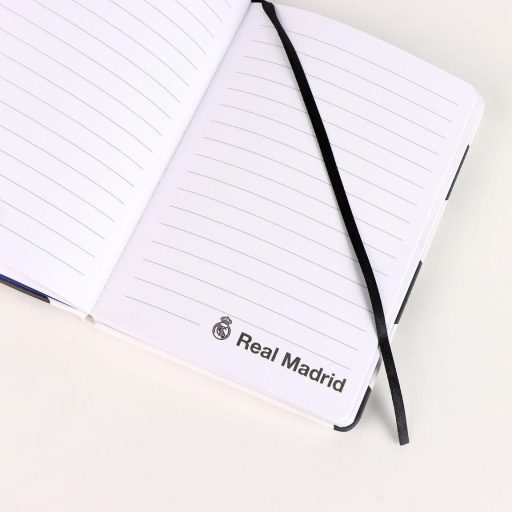 Real Madrid Ball párnázott notesz, vonalas jegyzetfüzet