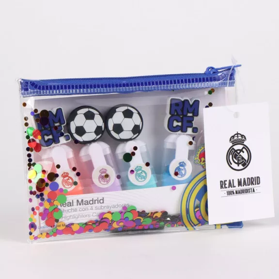 Real Madrid Ball mini szövegkiemelő szett 4 db-os Real Madrid Ball mini szövegkiemelő szett 4 db-os