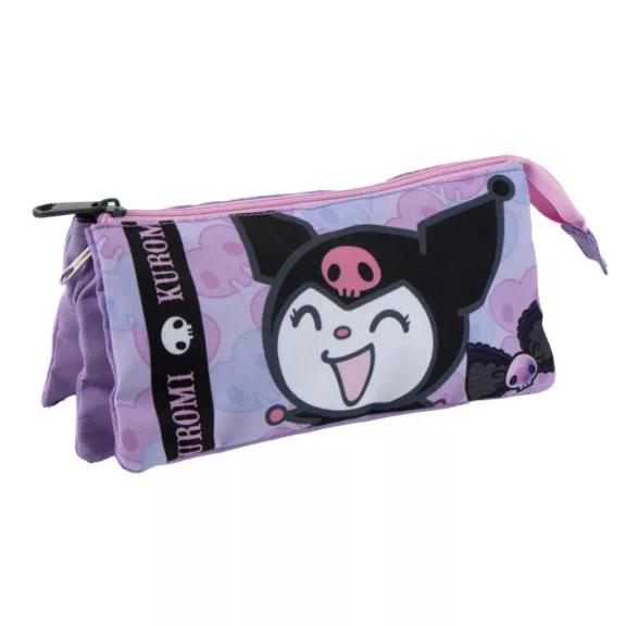 Hello Kitty Little Rebel 3 rekeszes tolltartó 23 cm Hello Kitty Little Rebel 3 rekeszes tolltartó 23 cm