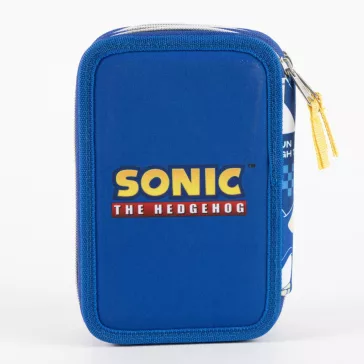  Sonic a sündisznó Power Run tolltartó töltött 3 emeletes Giotto